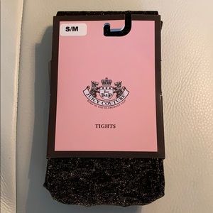 Juicy Couture lurex tights